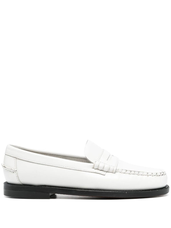 Sebago White Loafers