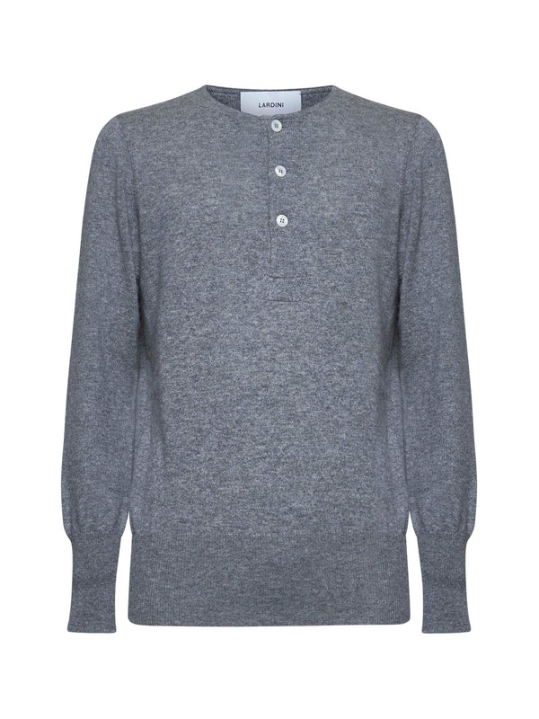 Button Cashmere Knit