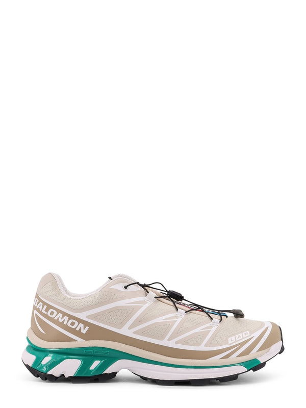 Salomon Beige Low Top Sneakers