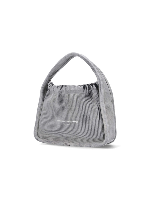 alexanderwang - Ryan Logo Knit Small Tote Bag - Jente