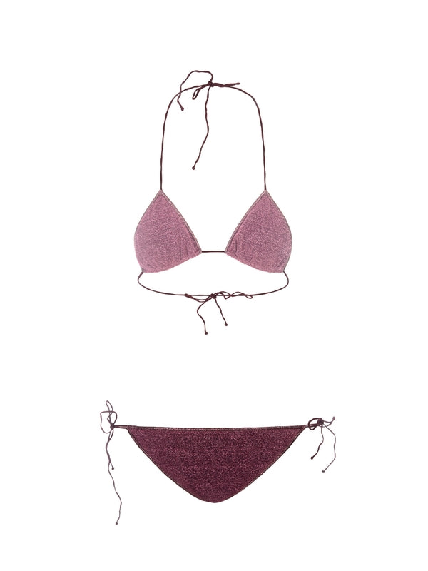 Lumiere Lurex Bikini Set