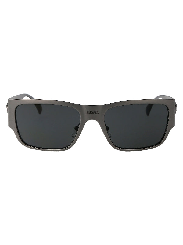 VE2262 Medusa Temple Logo Sunglasses