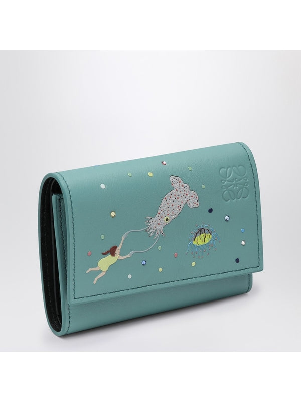 Anagram Squid Small Leather Wallet