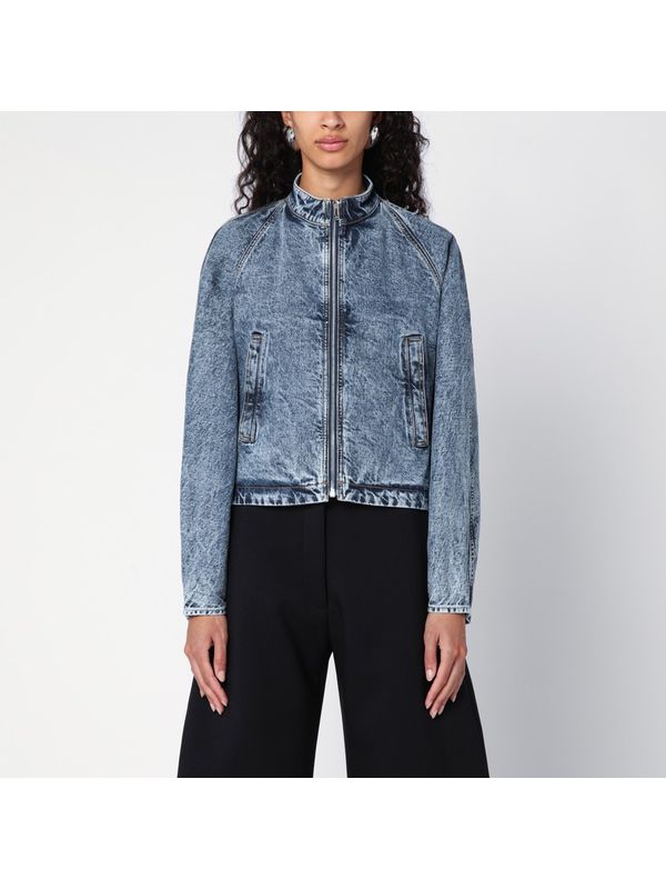 Rounded Racing Denim Jacket