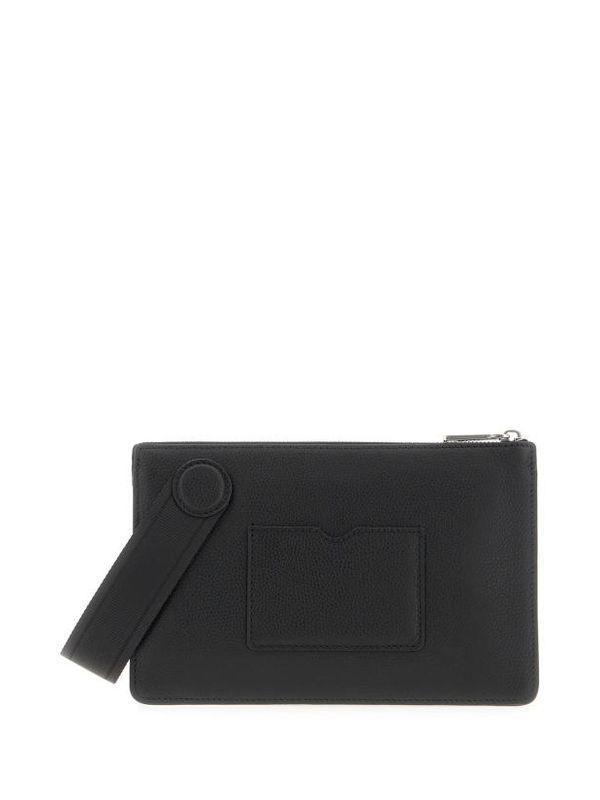 FF Roma Logo Strap Clutch Bag