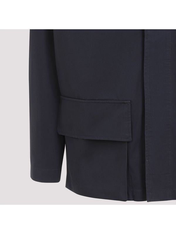 4 Pocket Cotton Twill Jacket