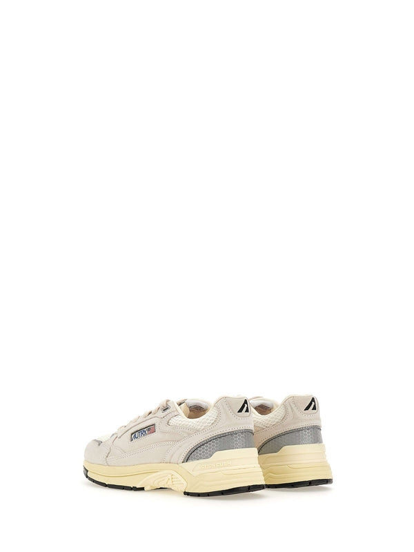 Autry Beige Low Top Sneakers