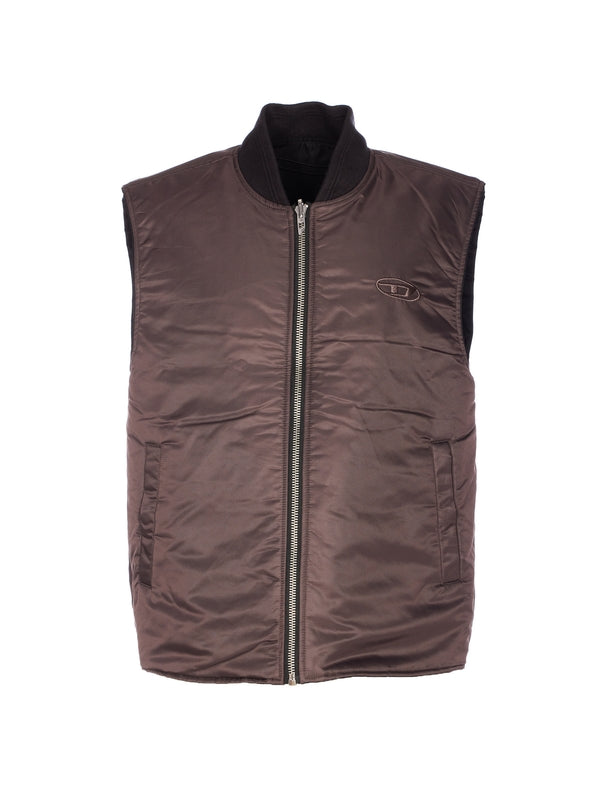 Diesel Black Brown Vests