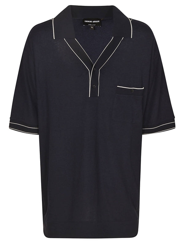 Wool Blend Polo Shirt