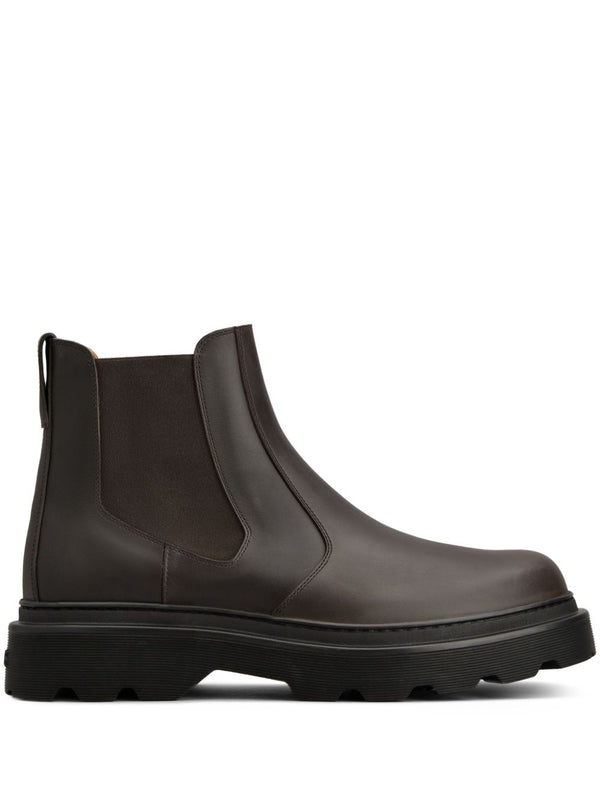 Tod'S Brown Chelsea Boots