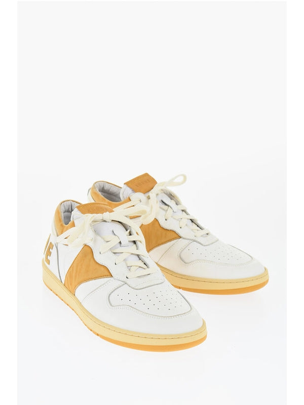 Rhude White Low Top Sneakers