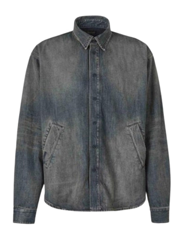 Washing Denim Over Shirt
