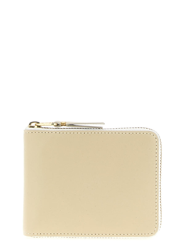 Comme Des Garcons Beige Wallets