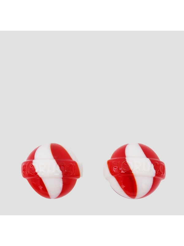 Fiorucci Red Earrings