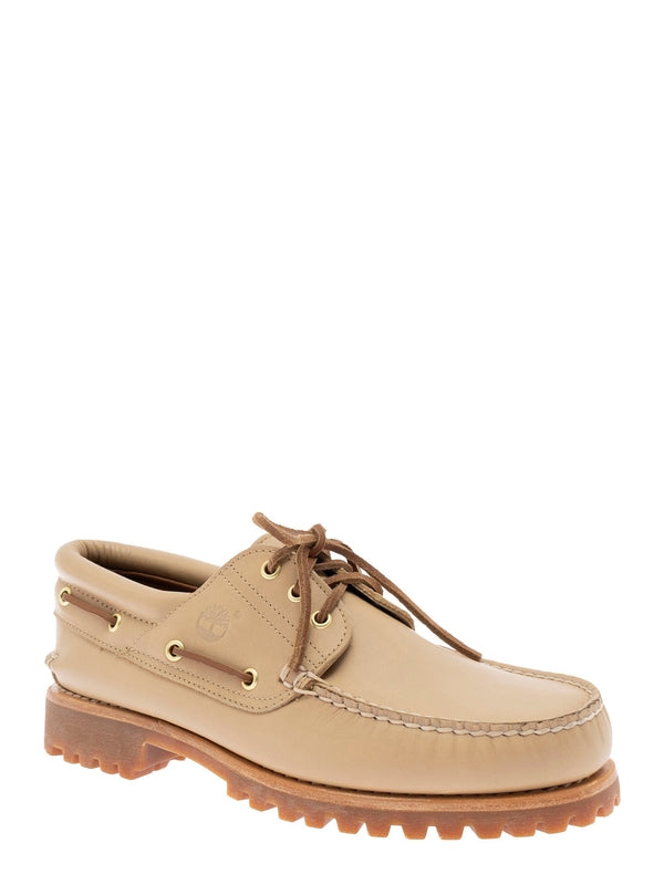 Timberland Beige Boat Shoes