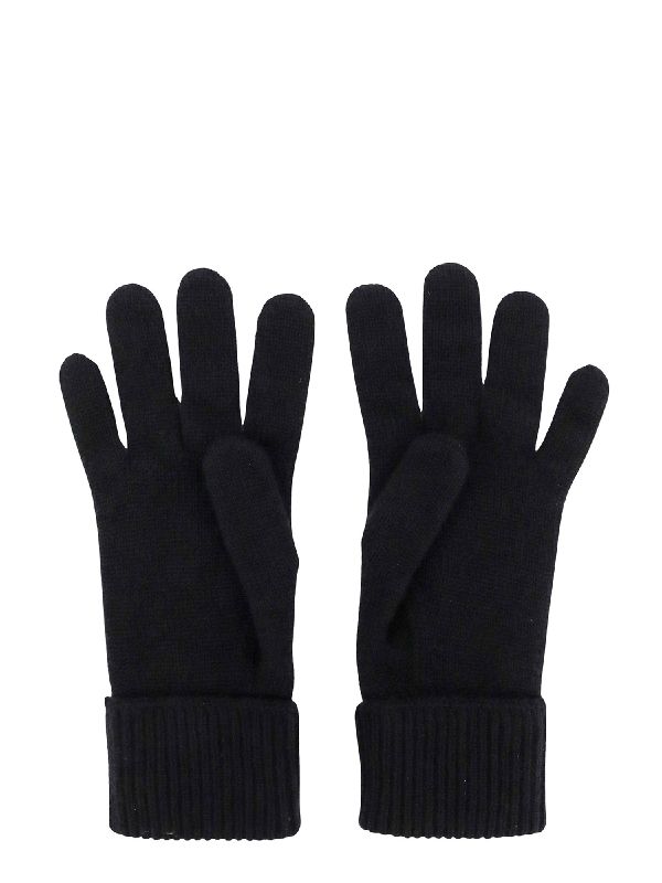 Ekd Logo Cashmere Gloves