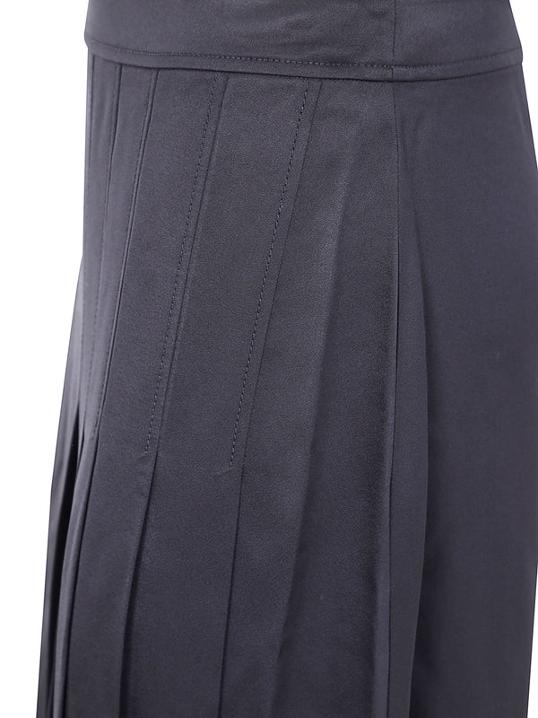 Joseph Navy Skirt