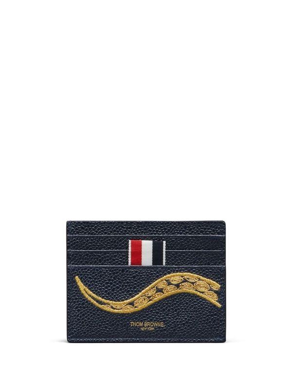 Tom Brown Navy Card Wallet