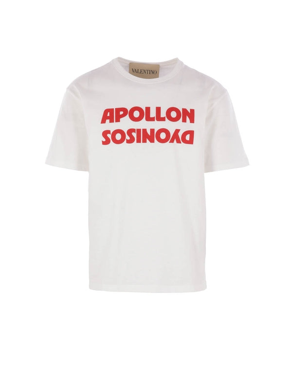 Valentino White Half Sleeve