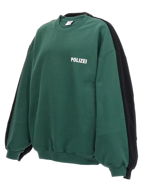 Back Logo
  Two-tone Sweatshirt