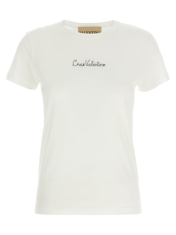 Valentino White Half Sleeve