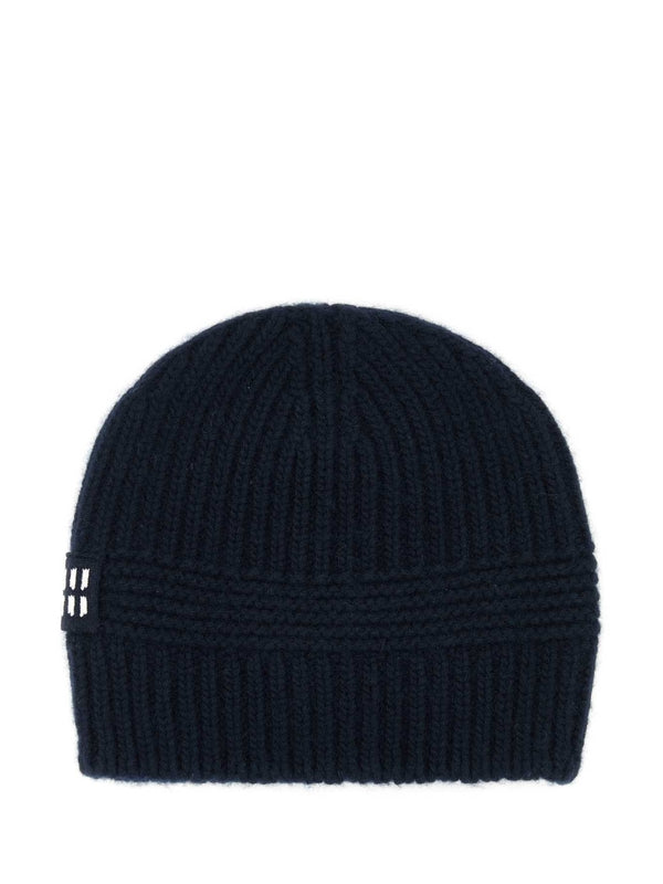 Logo Patch Wool Blend Beanie