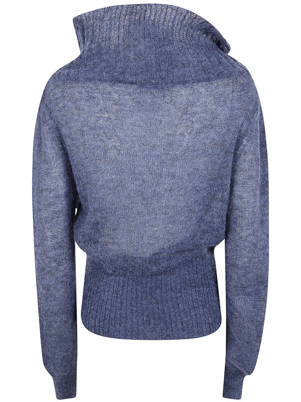 SOFRE High Neck Wool Blend Knit