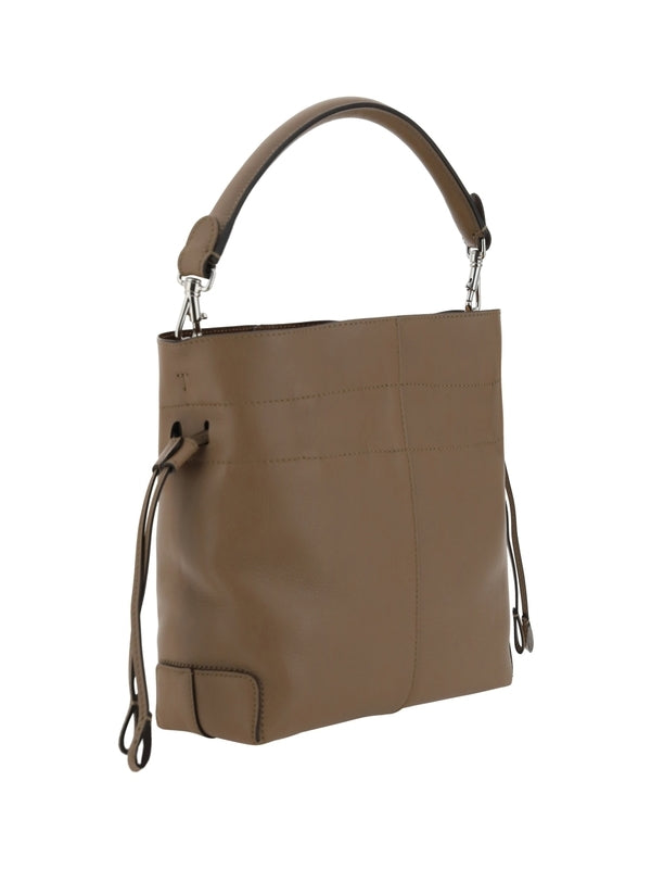 Di Leather Mini Bucket Bag