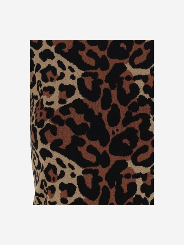 Leopard Pattern Short Sleeve T-Shirt