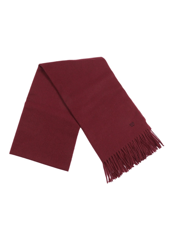 Weekend Max Mara Red Wool Mufflers