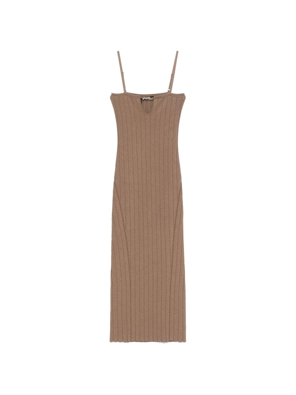 Sierra Logo Charm Slip Dress