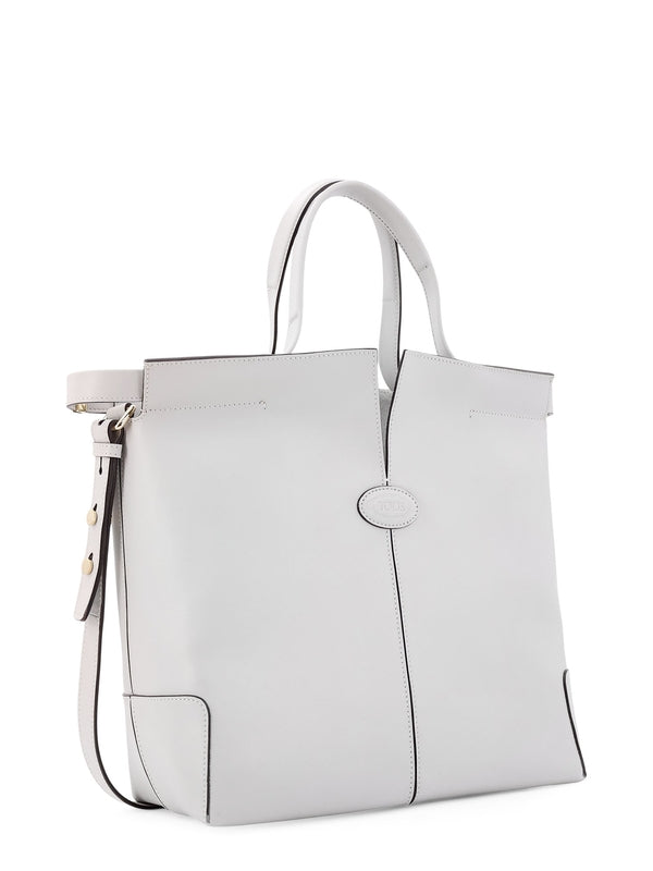 ディ ロゴ レザー スモール トートバッグ