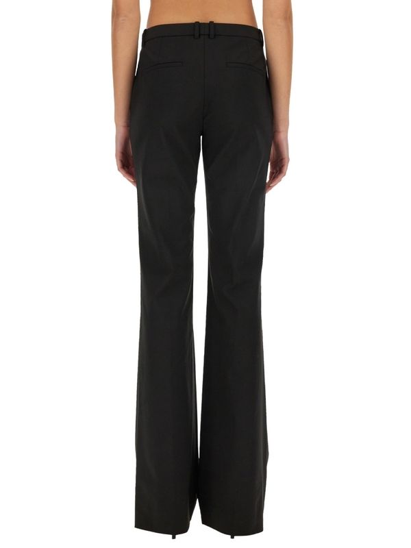 Flare Wool Blend Pants