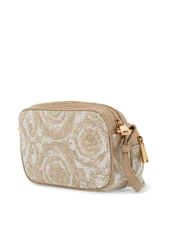 Baroque Jacquard Crossbody Bag - Jente