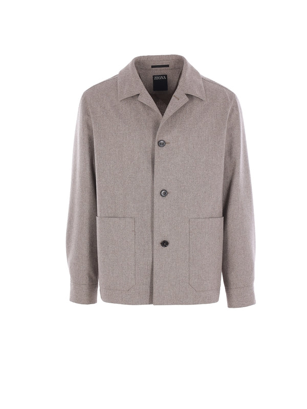 Z Zegna Beige Jackets