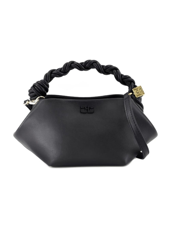 Bou Logo Braided Handle Tote
  Bag