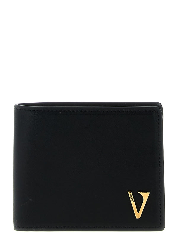 Versace Black Wallets