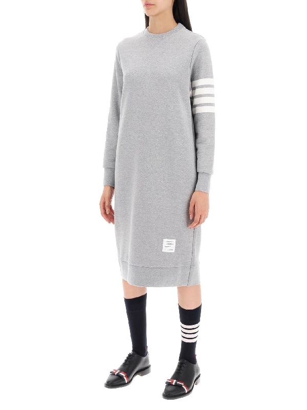 4-bar Sweatshirt Midi Dress - Jente