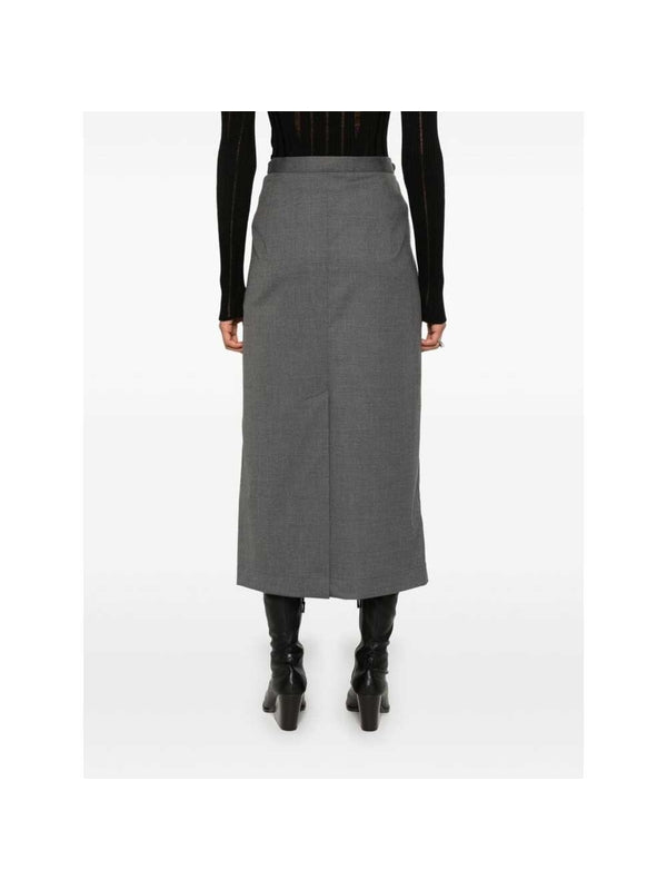 Suiting Midi Skirt