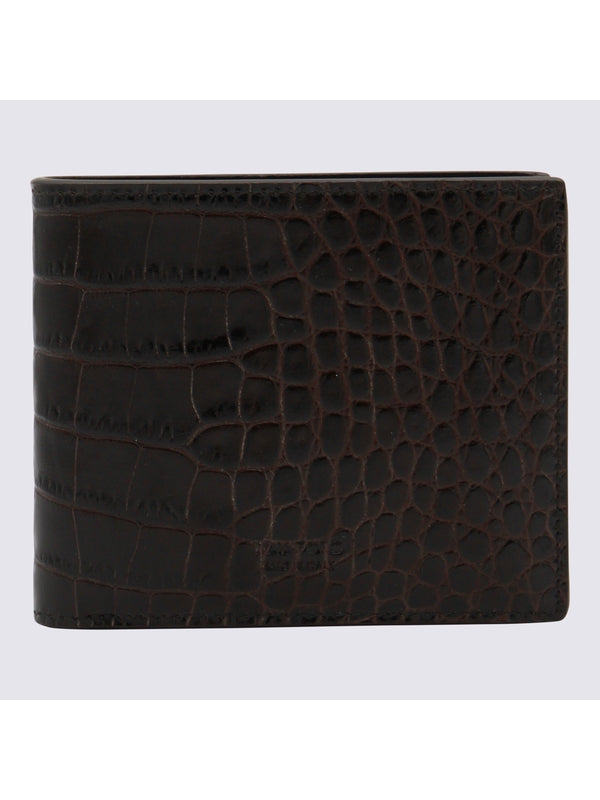Tom Ford Brown Wallets