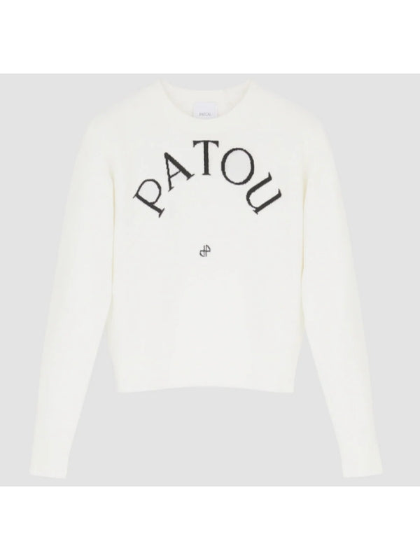 Patou White Knitted