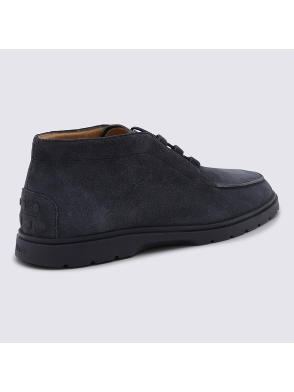 Tod'S Navy Desert Boots