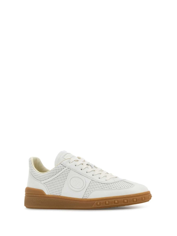 Valentino White Low Top Sneakers