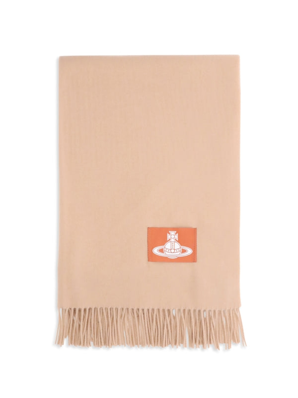 Vivienne Westwood Beige Wool Mufflers