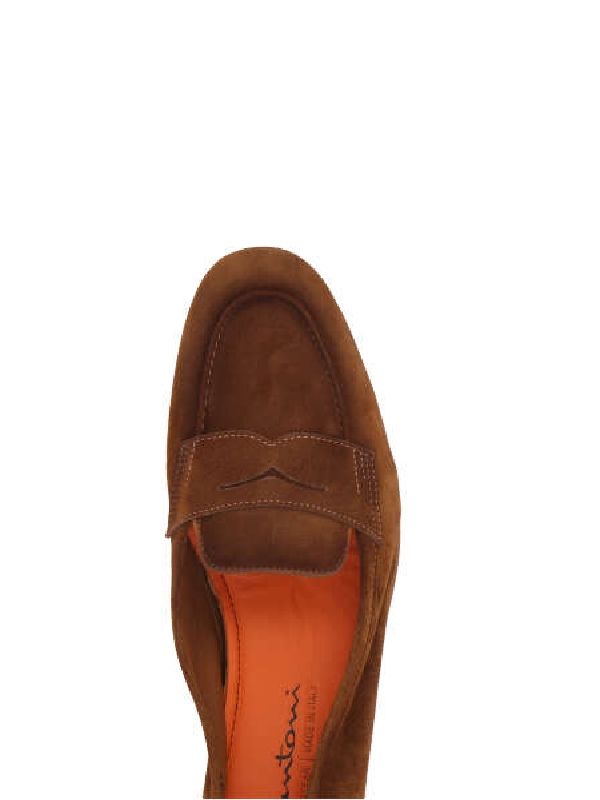 Carla Suede Penny Loafers