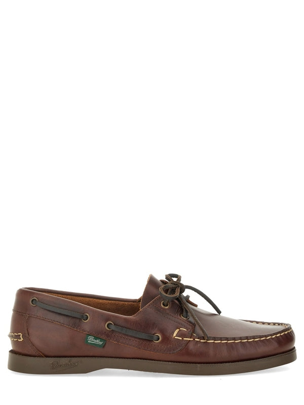 Paraboot Brown Boat Shoes
