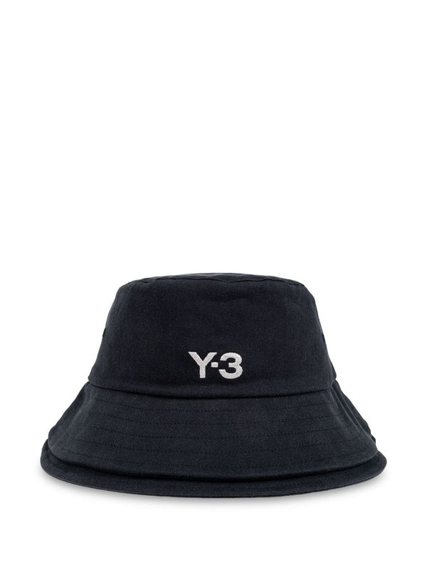 Y-3 Black Bucket Hats