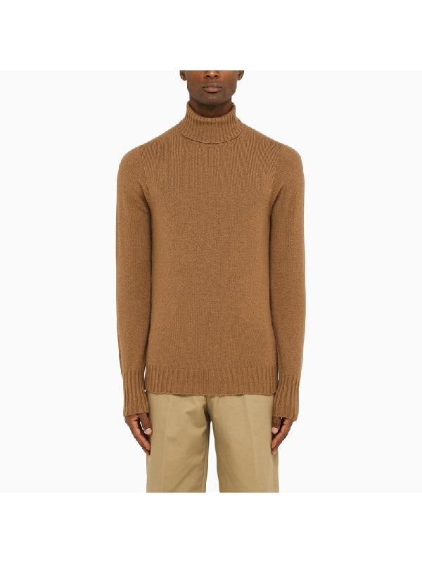 High-neck Wool Sweater