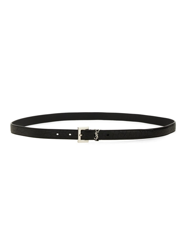 Cassandra Buckle Leather Belt