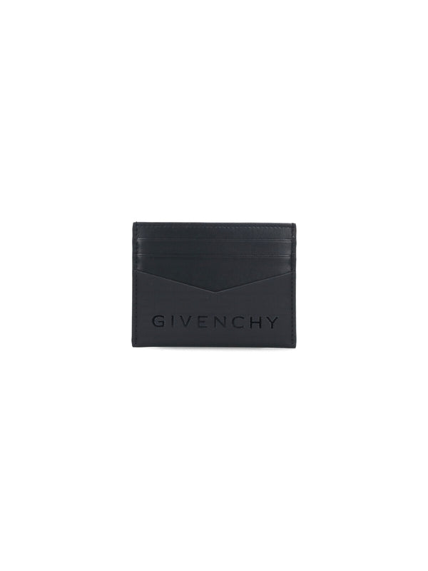 4g Logo Nylon Card Wallet